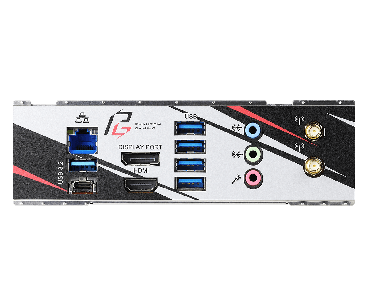 Asrock B550 Phantom Gaming-ITX/ax - Motherboard Specifications On